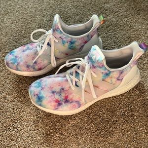 Tie Dye Adidas Women's Ultraboost DNA Running Shoes